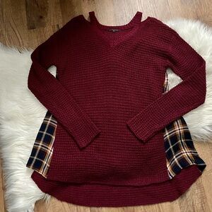 Staccato | Maroon Knit Sweater